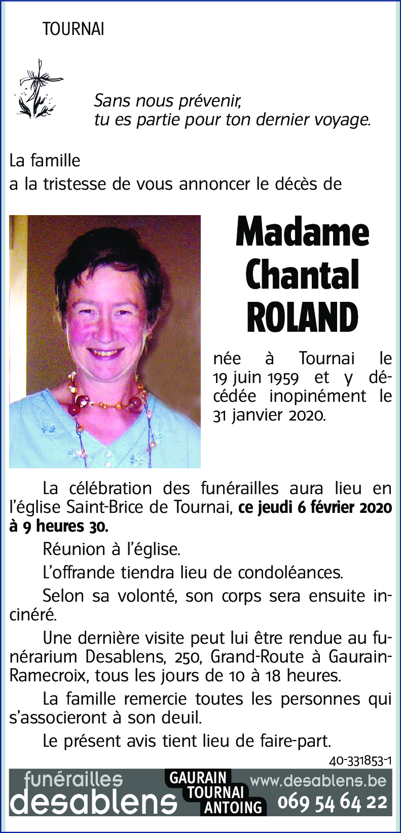 Chantal ROLAND
