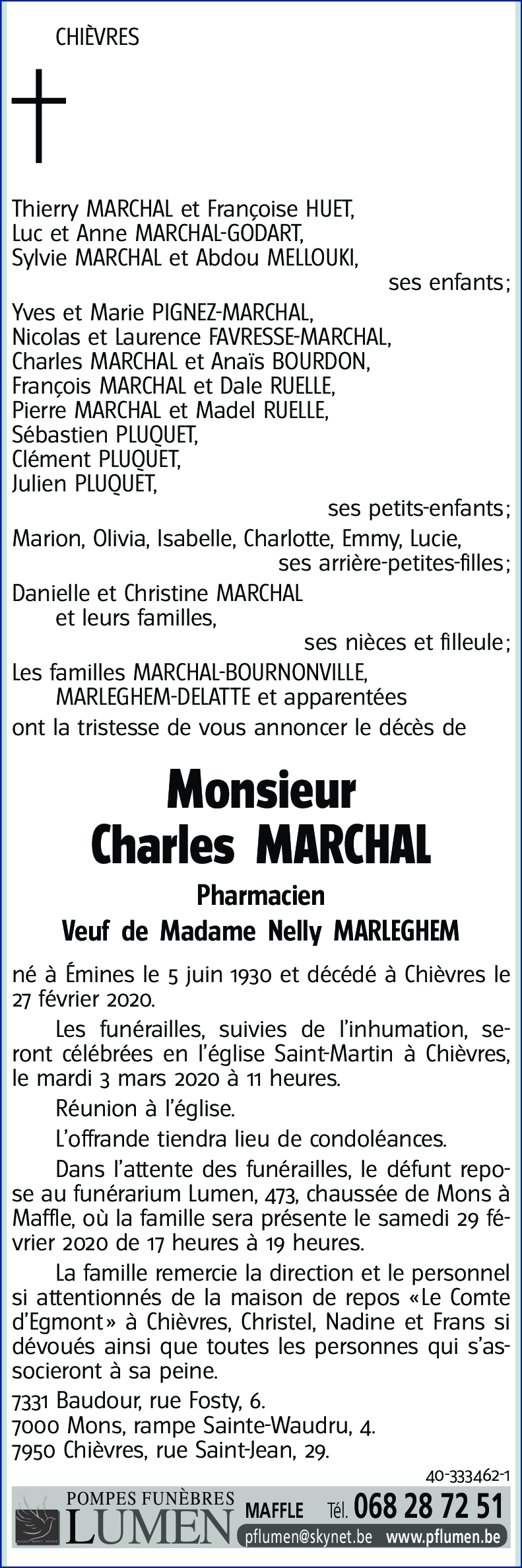 Charles MARCHAL