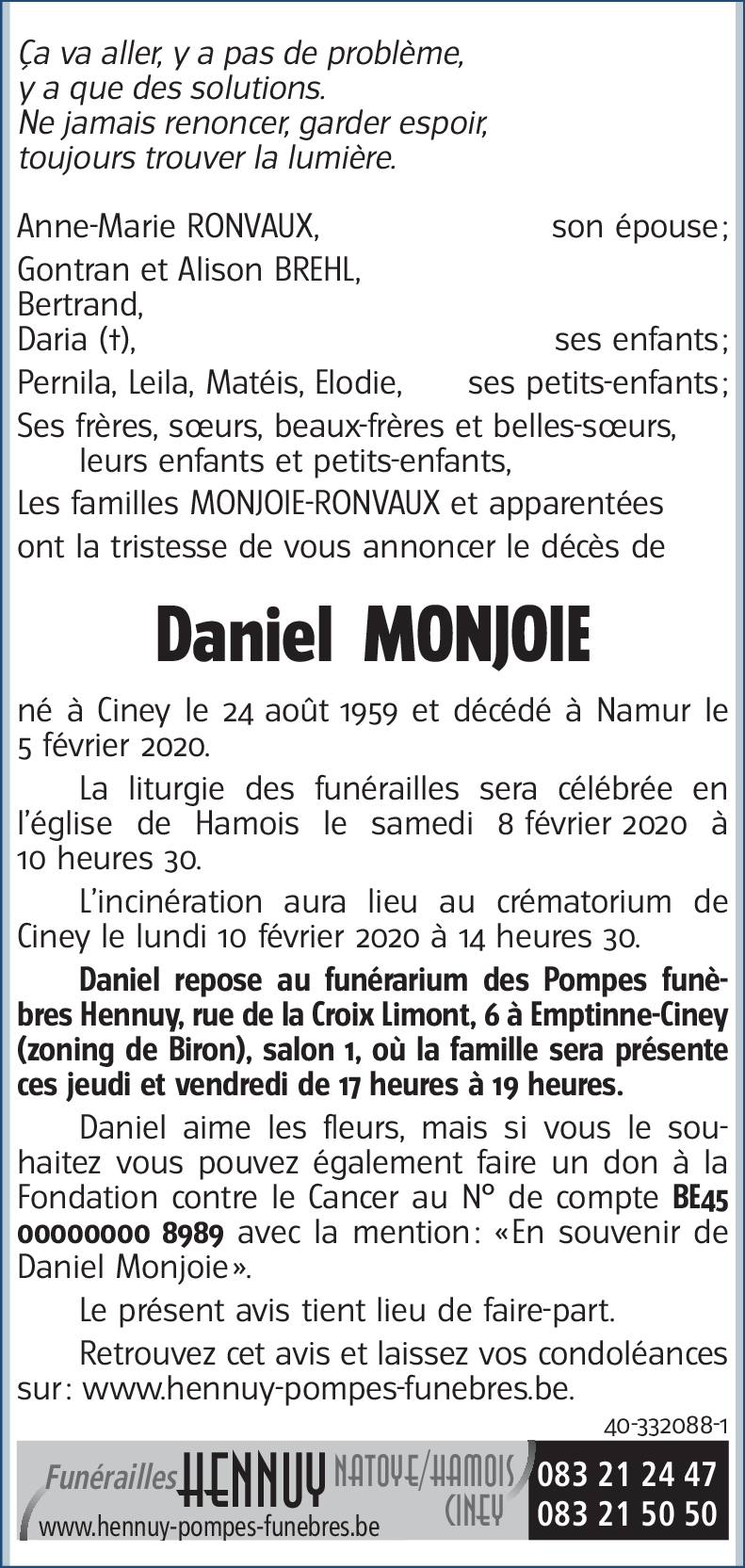 Daniel MONJOIE