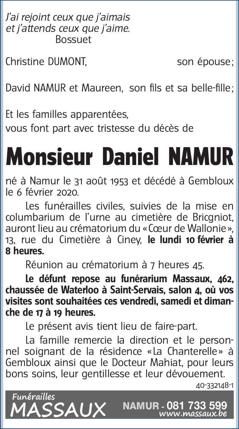 Daniel NAMUR