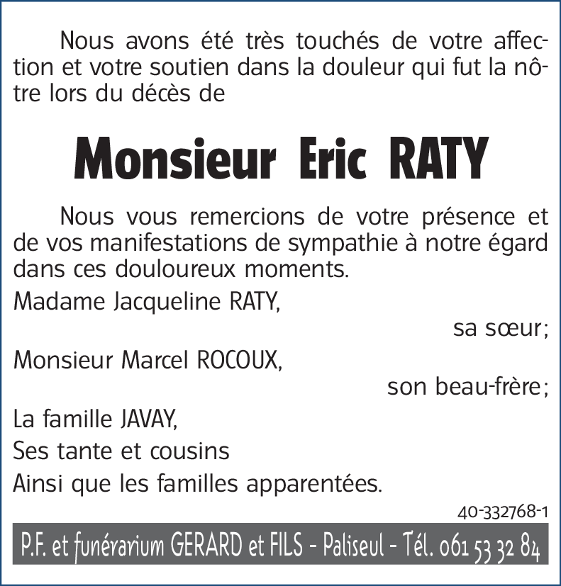 Eric RATY