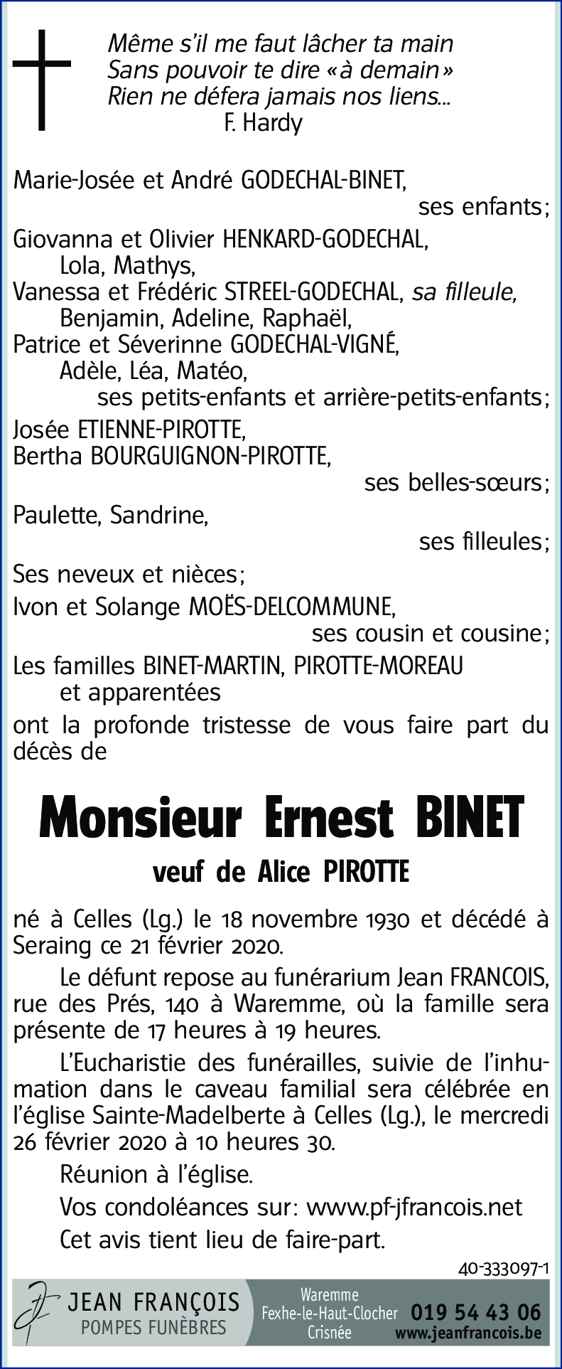 Ernest BINET