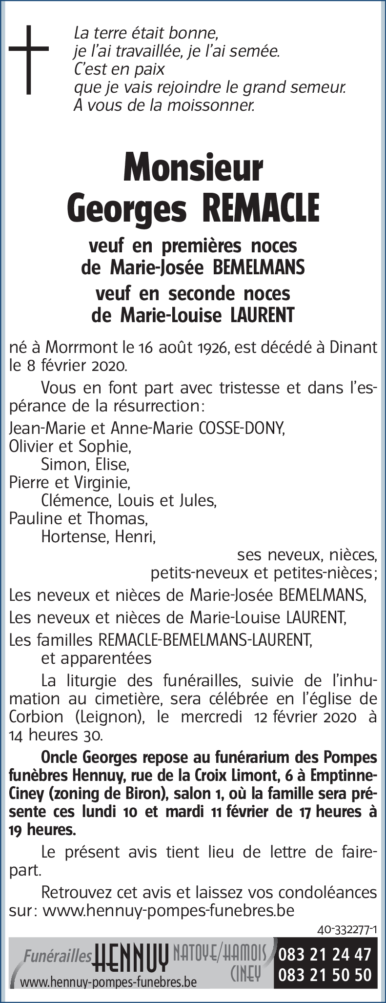 Georges REMACLE