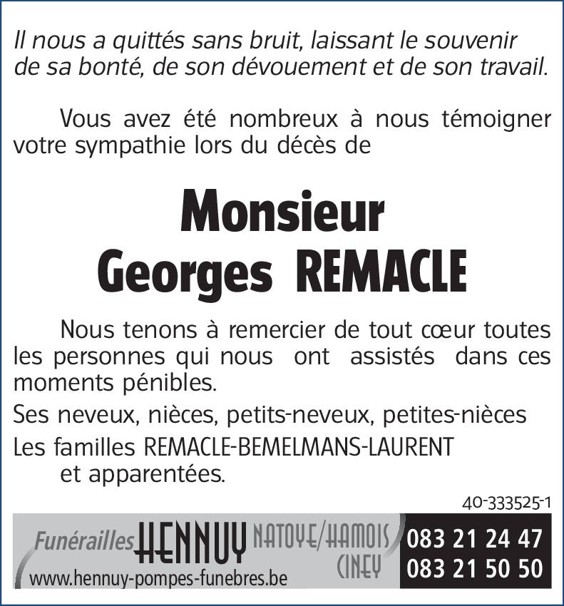 Georges REMACLE