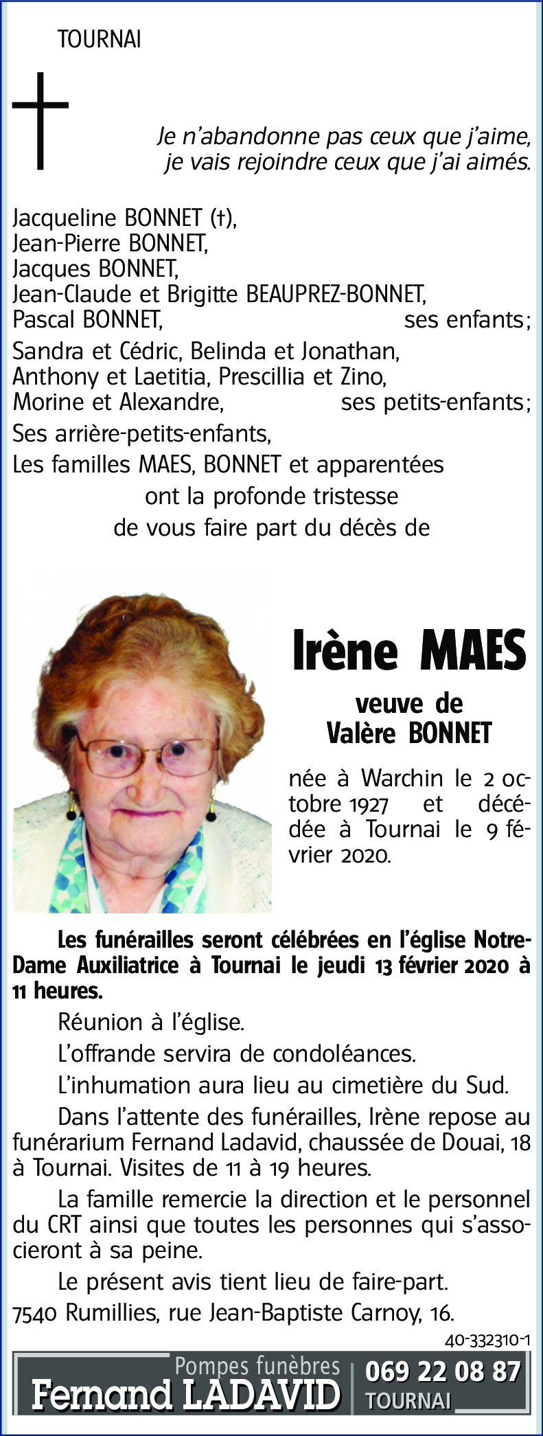 Irène MAES