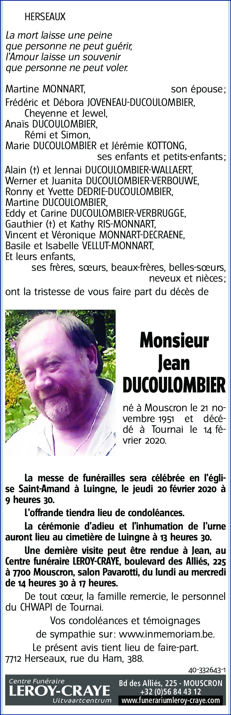 Jean DUCOULOMBIER