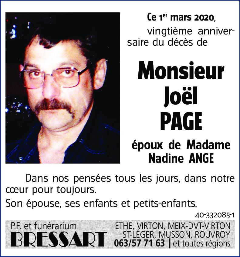 Joël PAGE