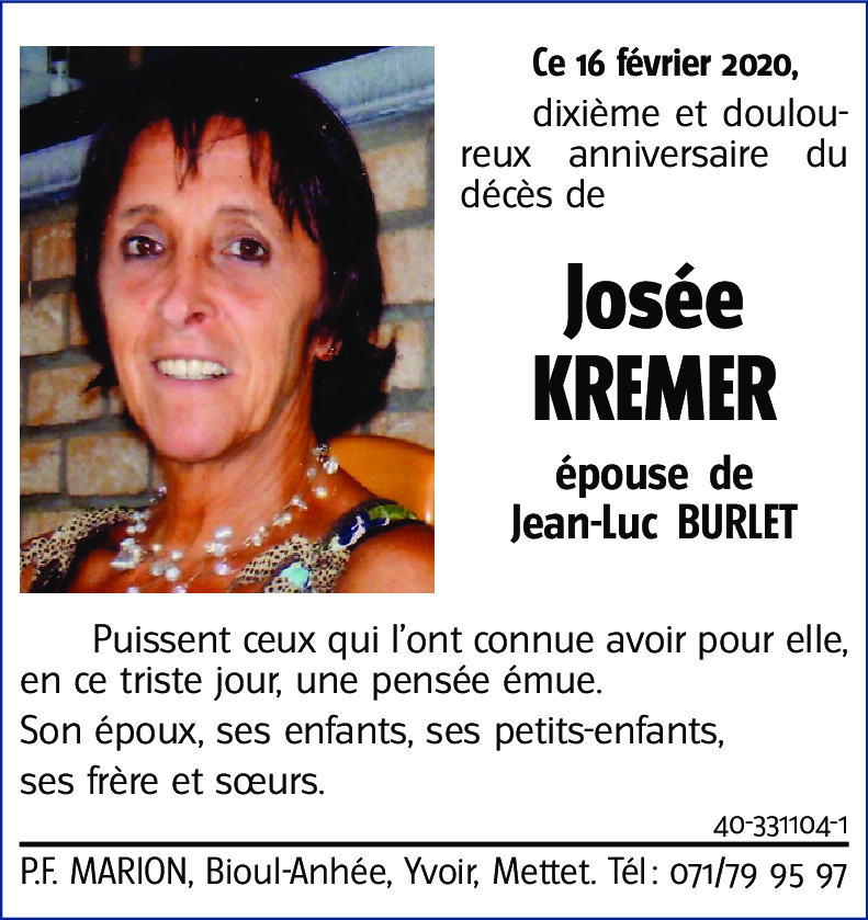 Josée KREMER