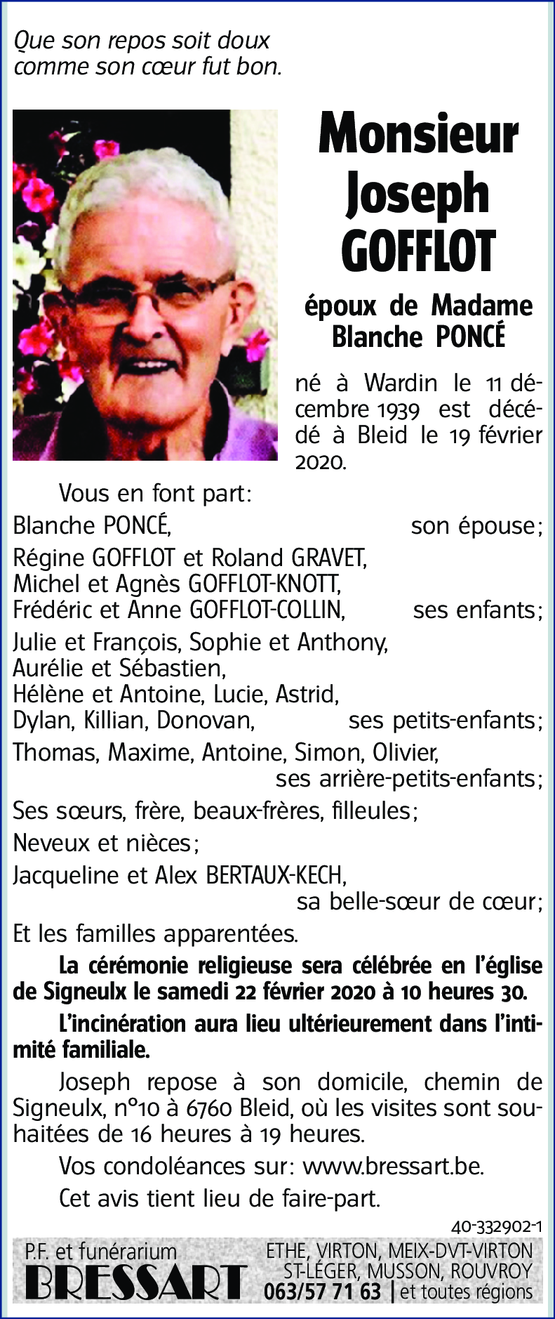 Joseph GOFFLOT