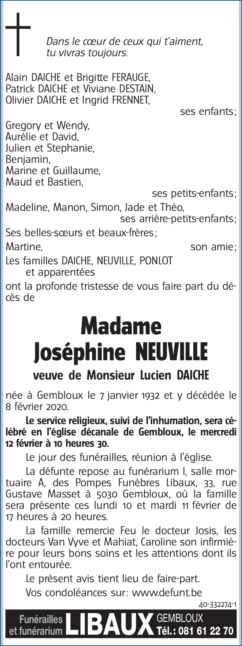 Joséphine NEUVILLE