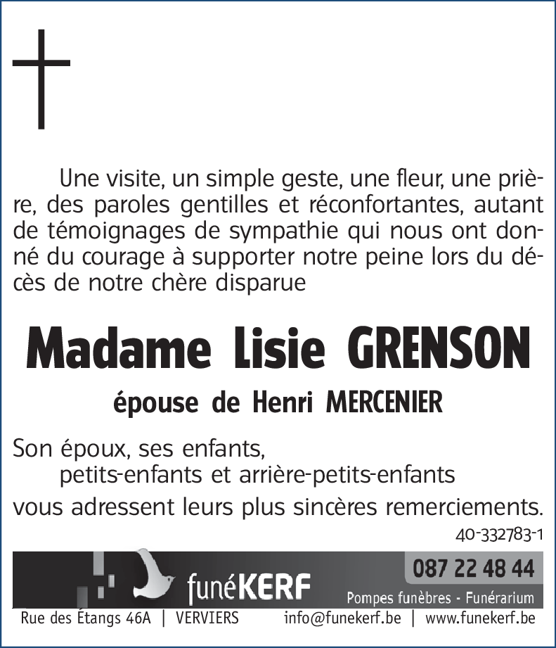 Lisie GRENSON