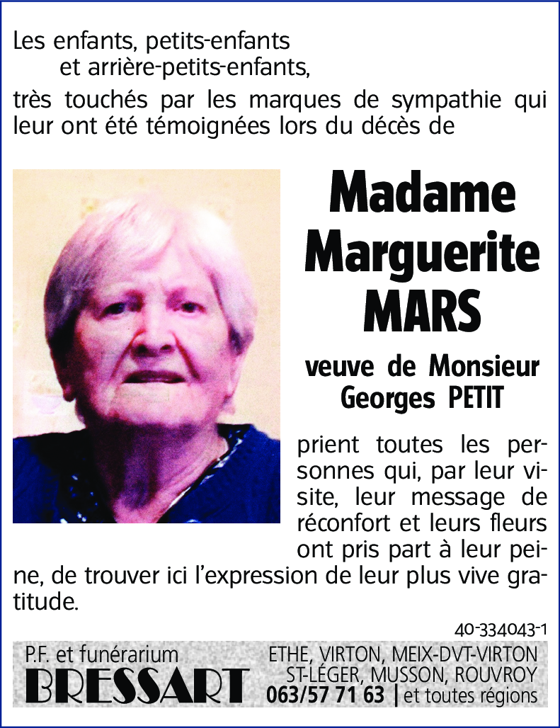 Marguerite MARS