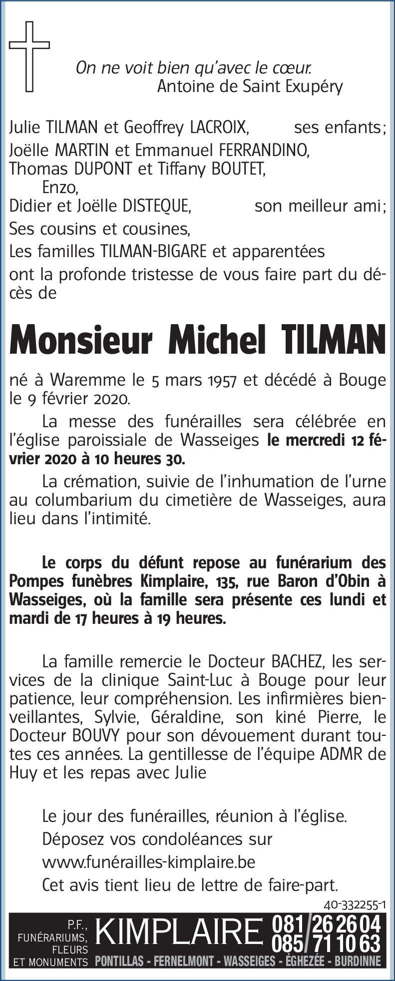 Michel TILMAN