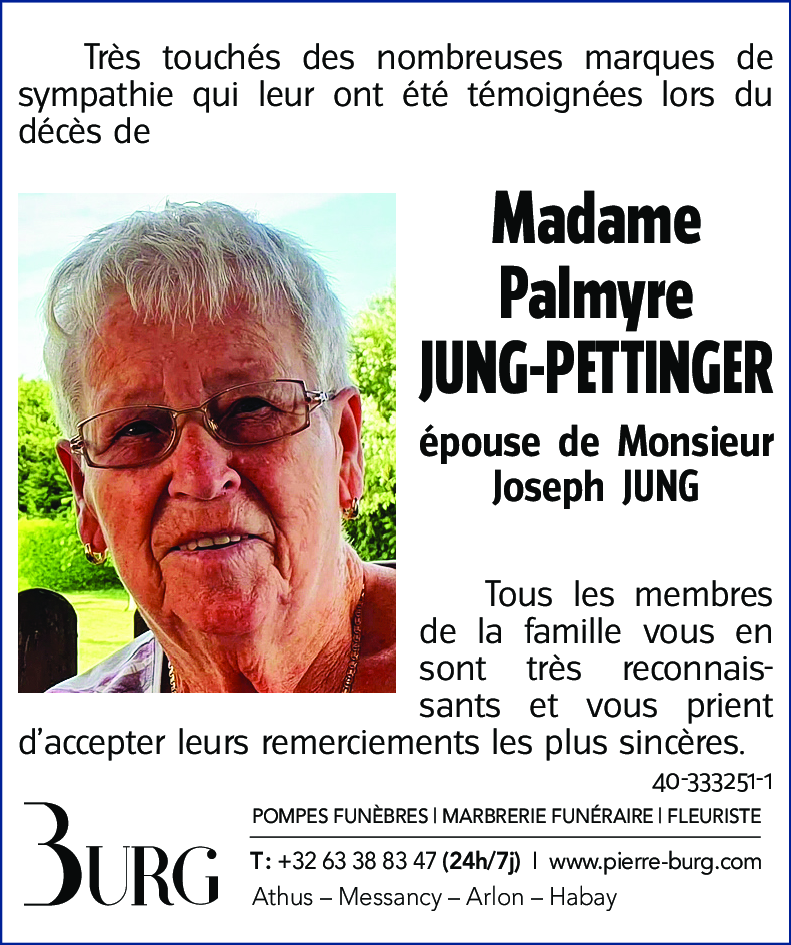 Palmyre JUNG-PETTINGER