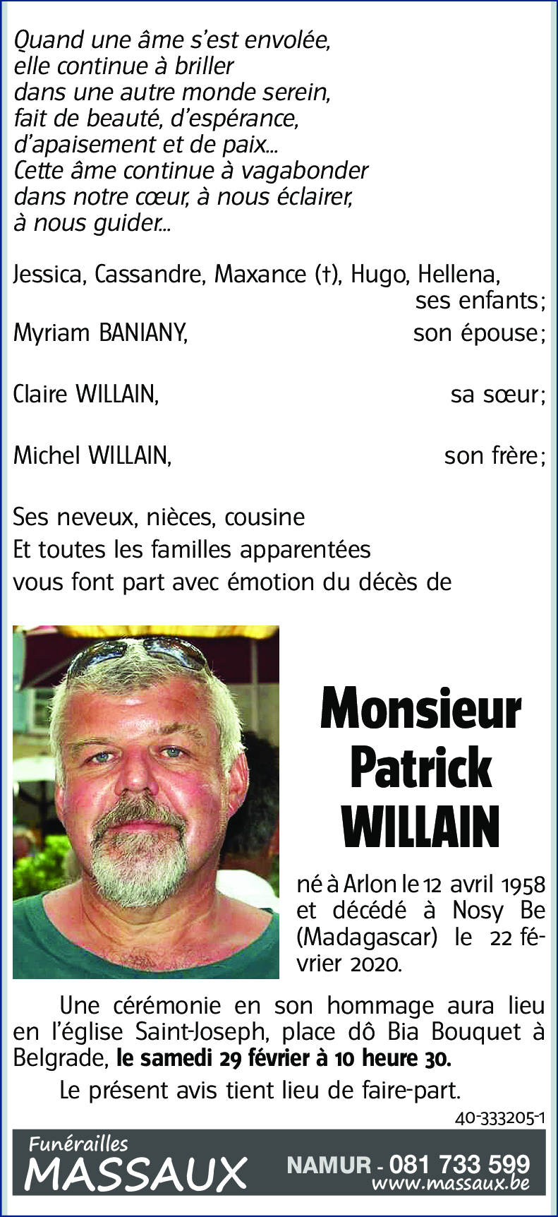 Patrick WILLAIN