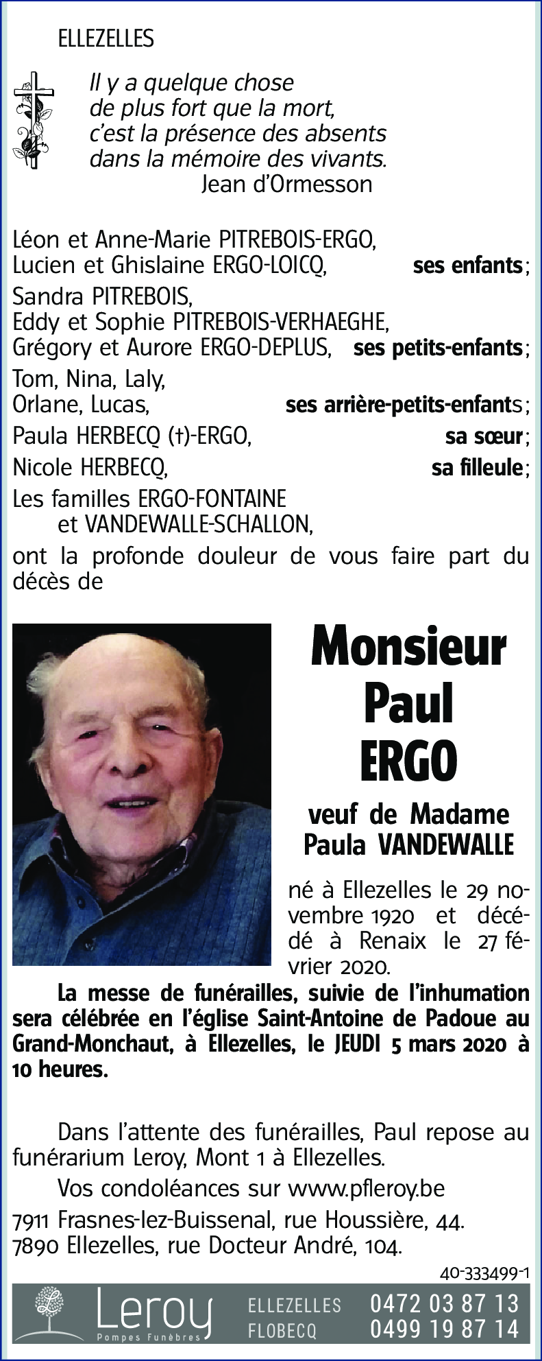 Paul ERGO