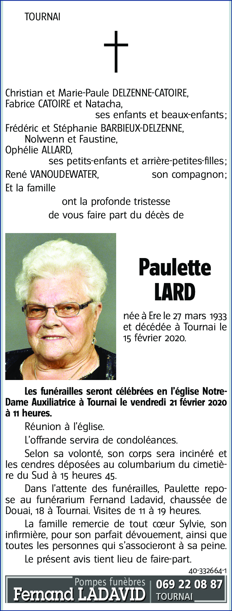 Paulette LARD