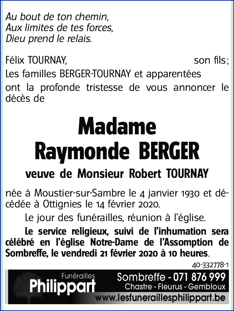 Raymonde BERGER