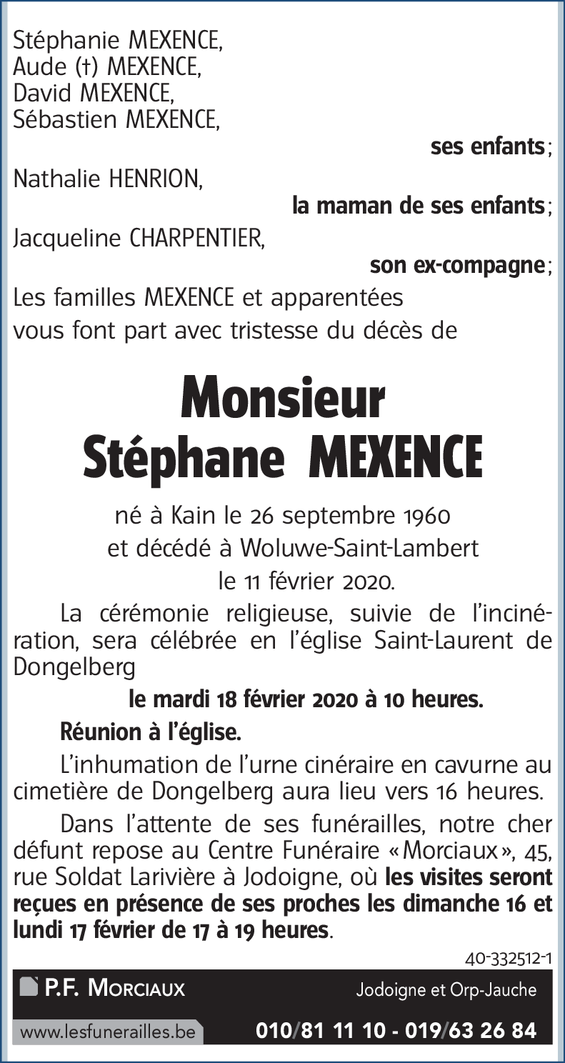 Stéphane MEXENCE