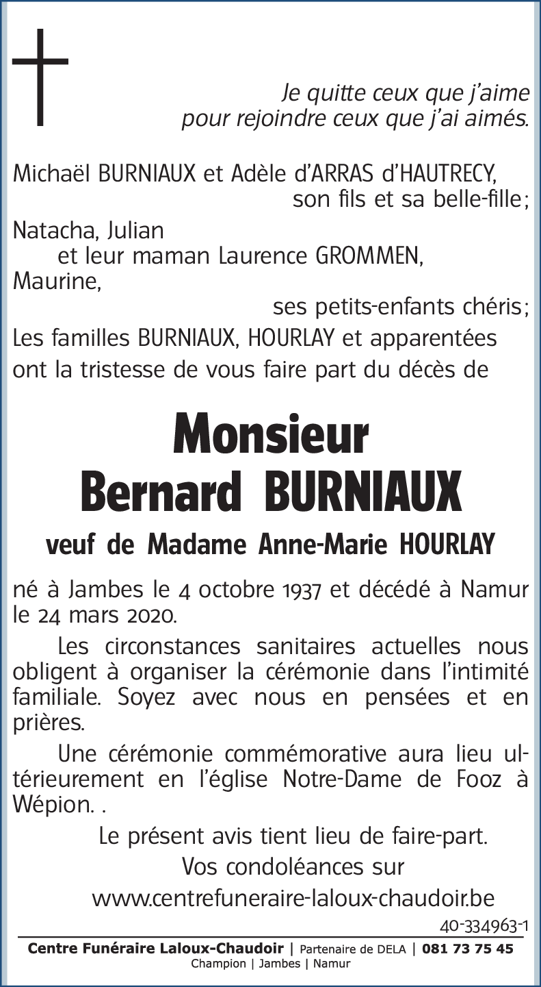 Bernard BURNIAUX