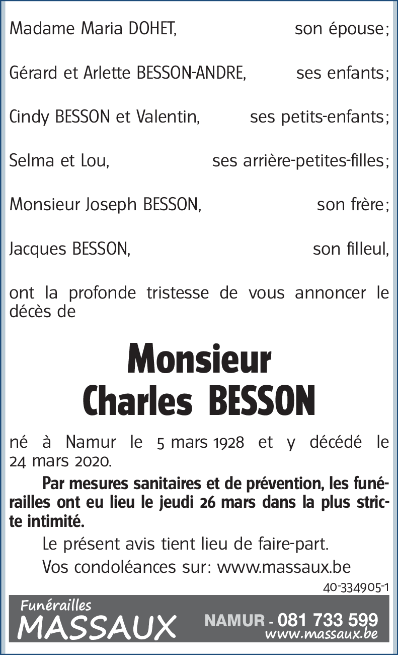 Charles BESSON