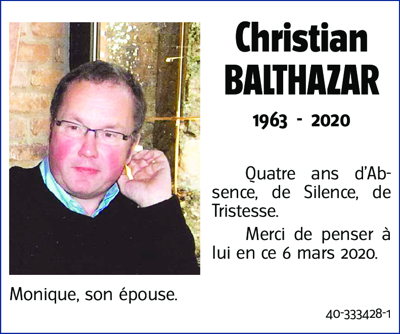 Christian BALTHAZAR