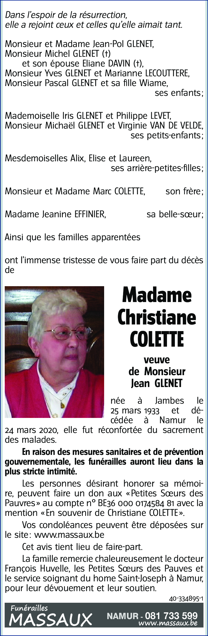 Christiane COLETTE