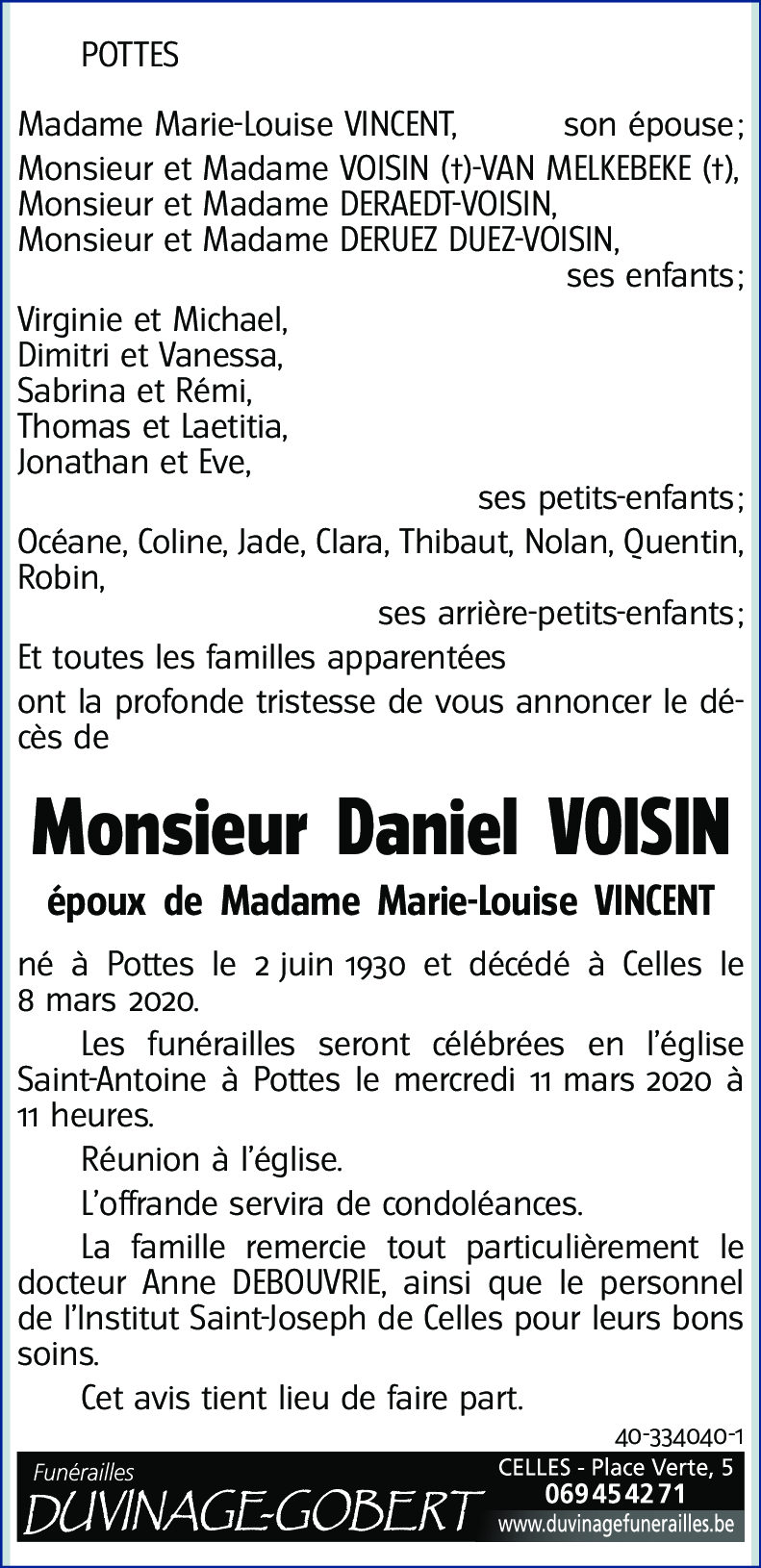 Daniel VOISIN