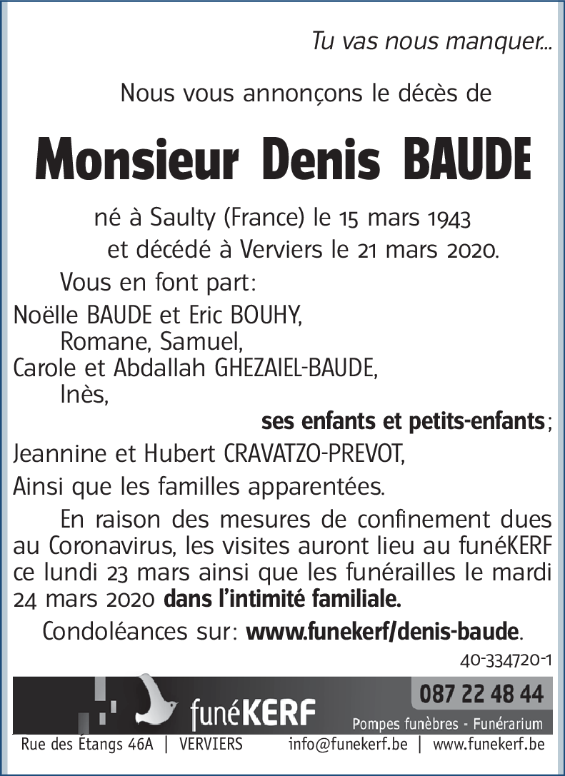 Denis BAUDE