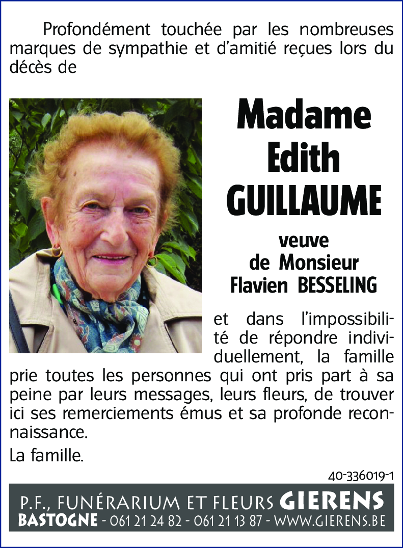 Edith GUILLAUME