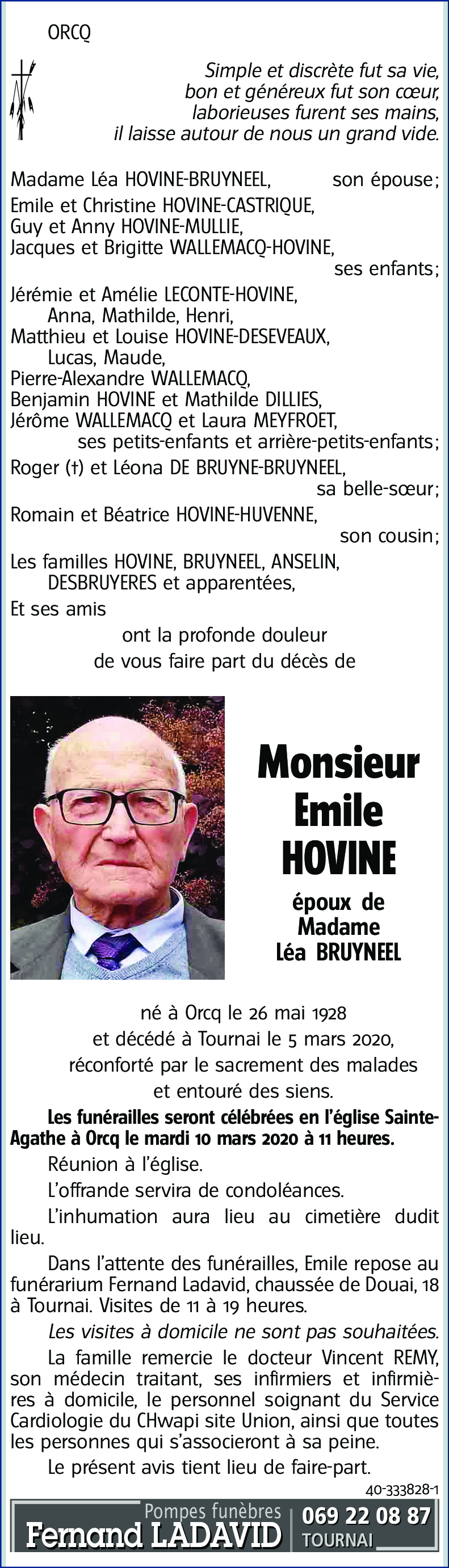 Emile HOVINE