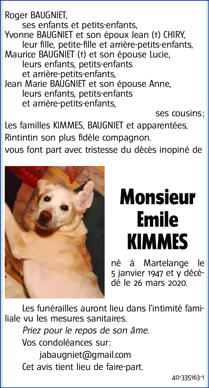 Emile KIMMES