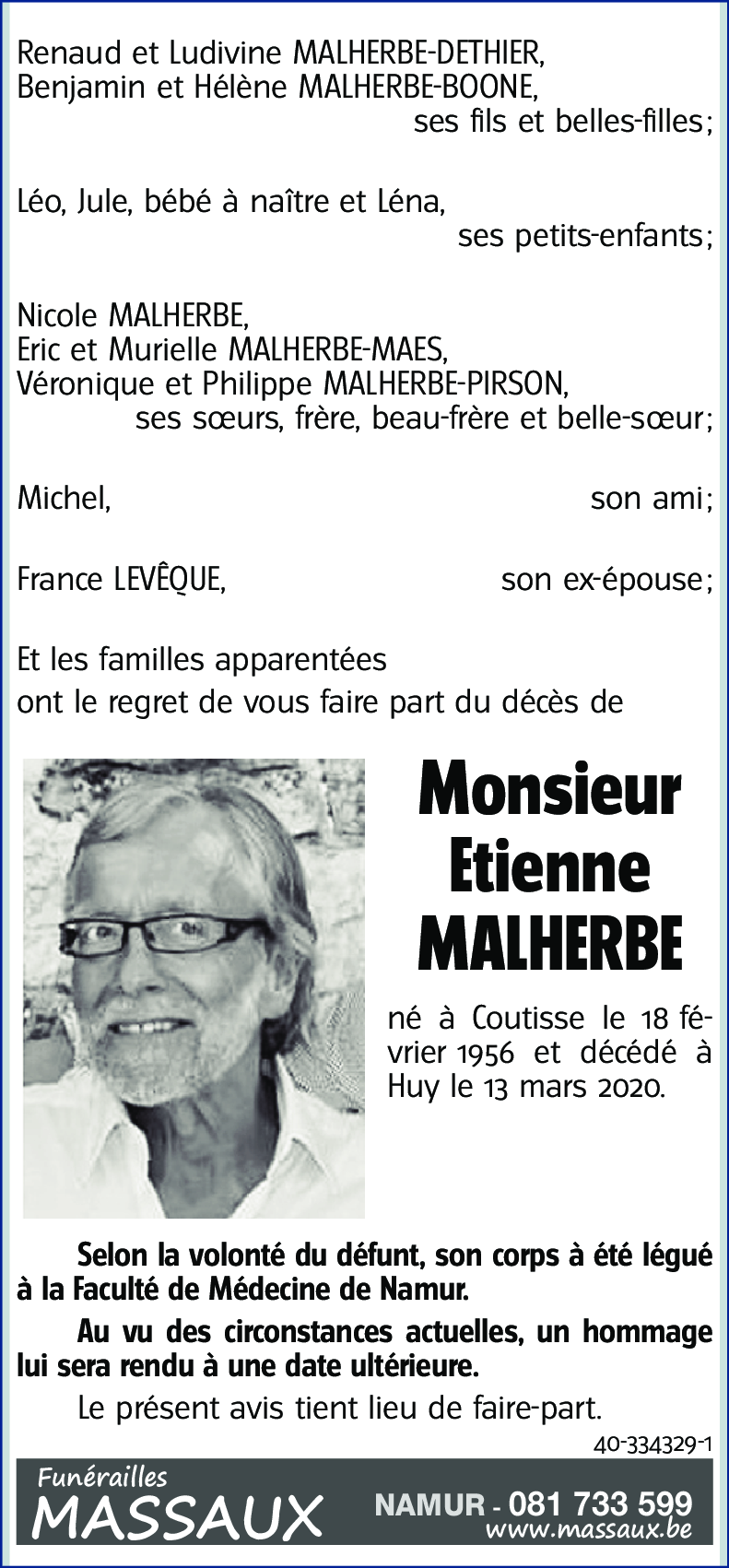 Etienne MALHERBE