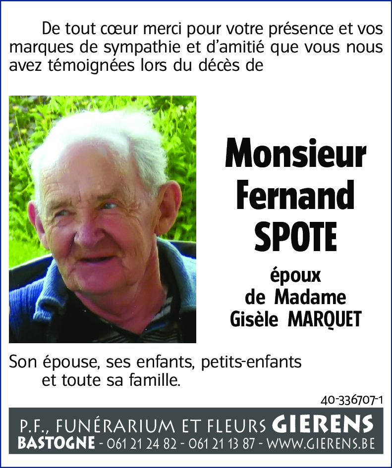 Fernand SPOTE