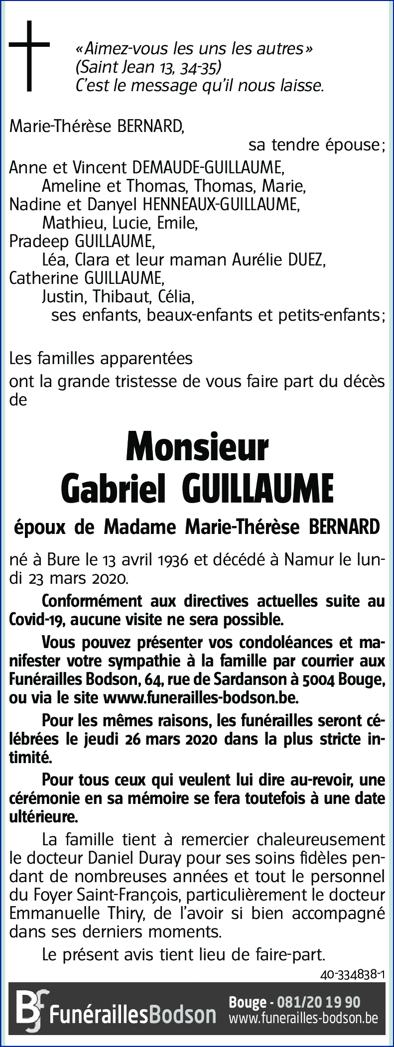 Gabriel GUILLAUME