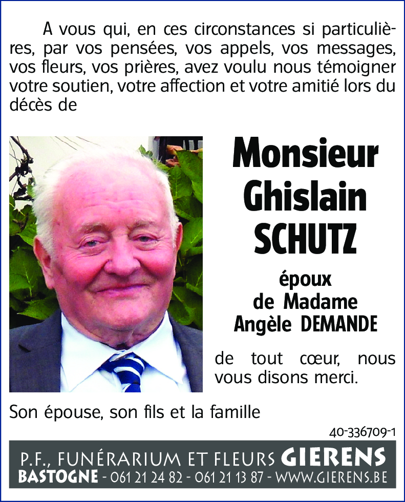 Ghislain SCHUTZ