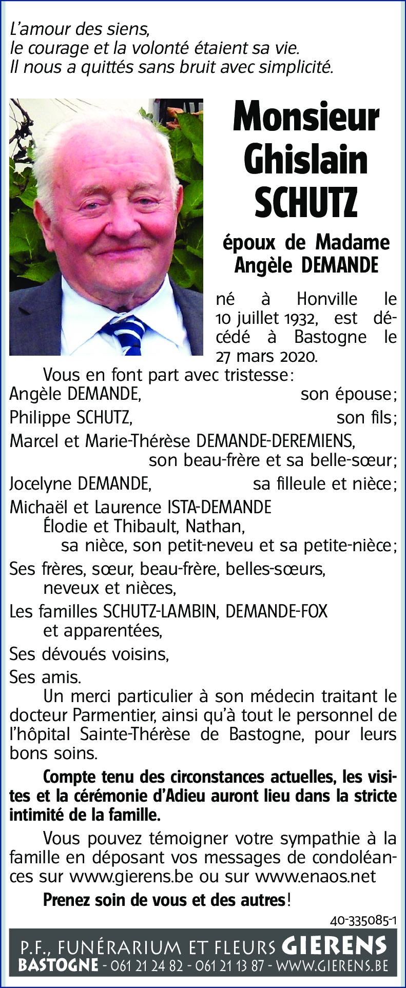 Ghislain SCHUTZ
