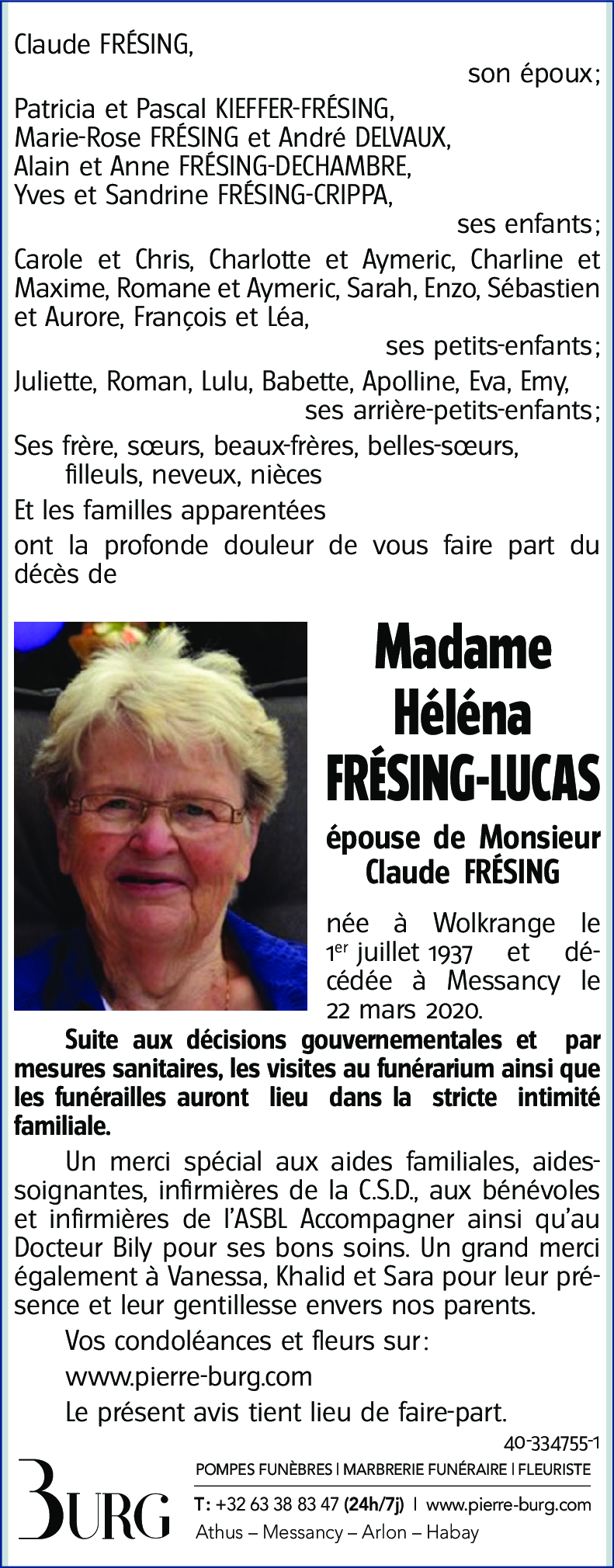 Héléna FRESING-LUCAS