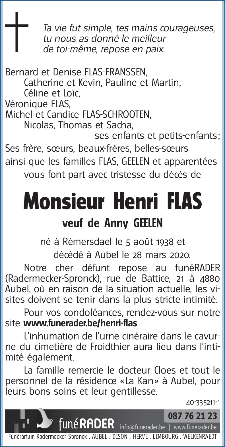 Henri FLAS