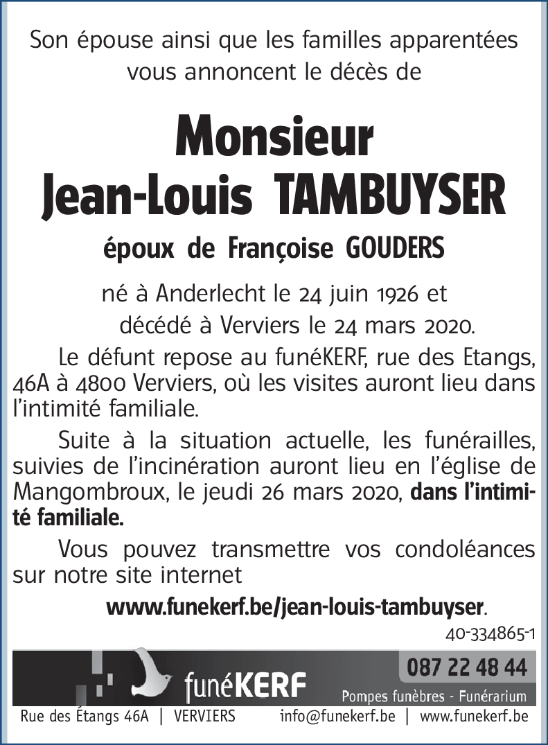 Jean-Louis TAMBUYSER