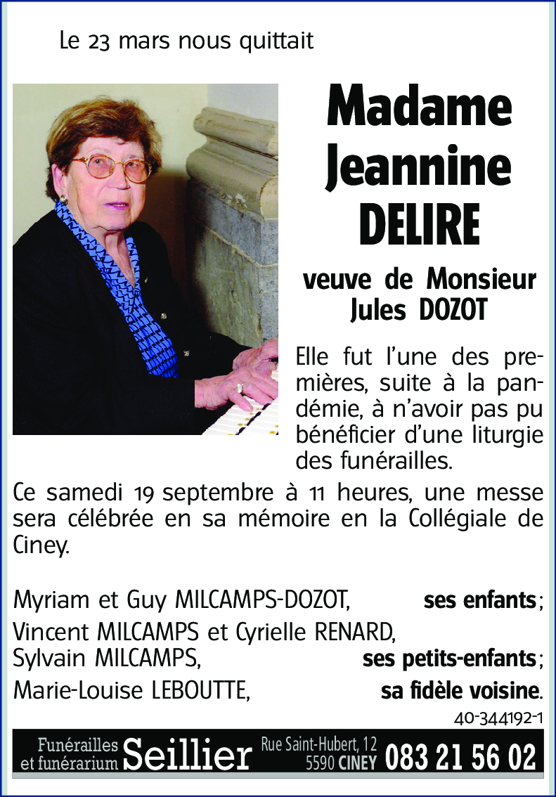 Jeanine DELIRE