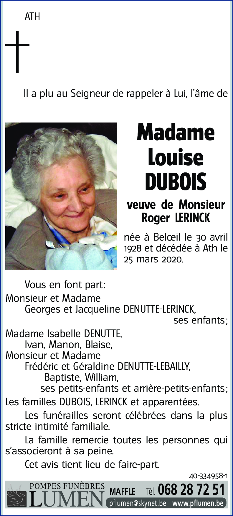 Louise DUBOIS