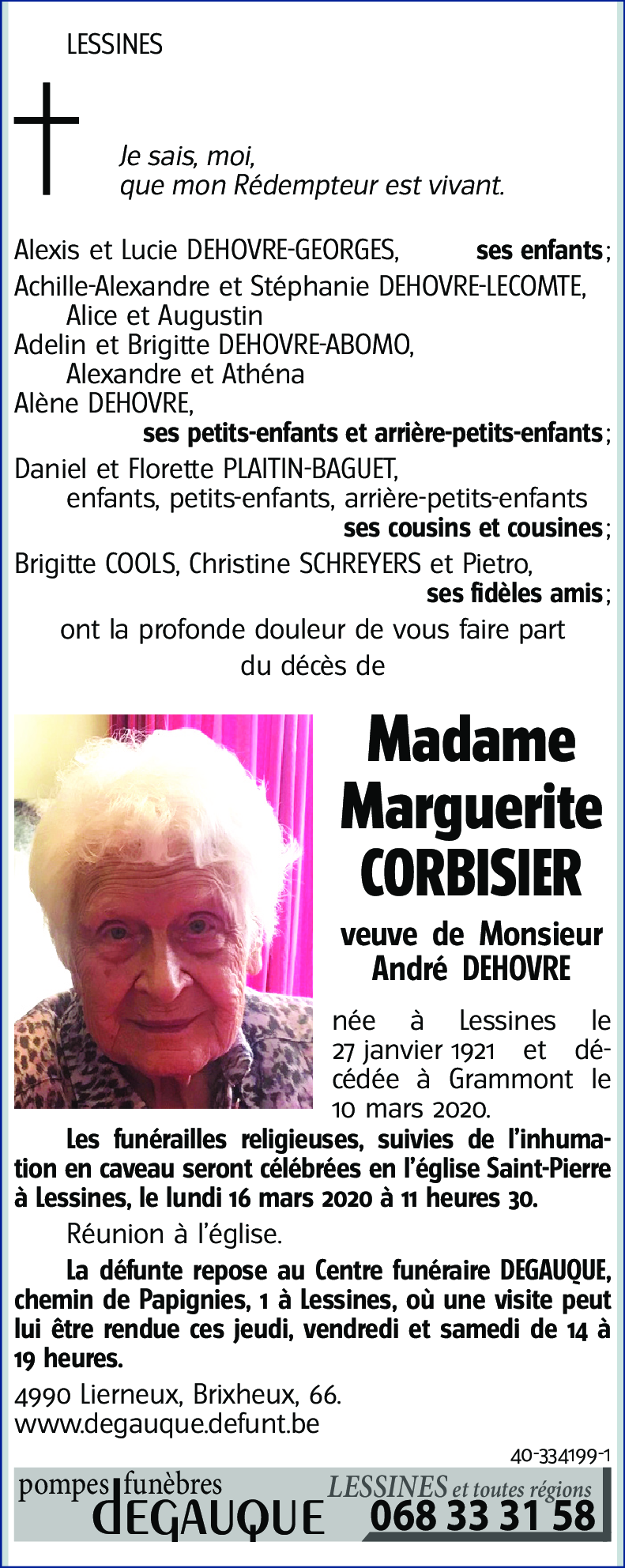 Marguerite CORBISIER