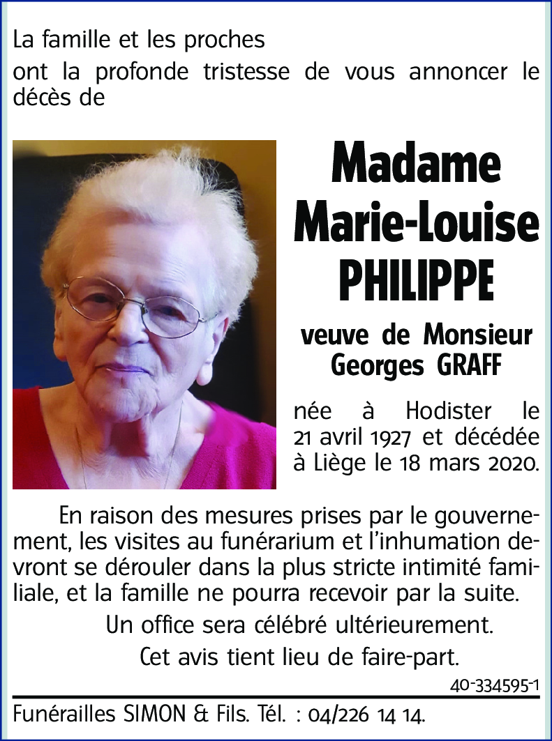 Marie-Louise PHILIPPE