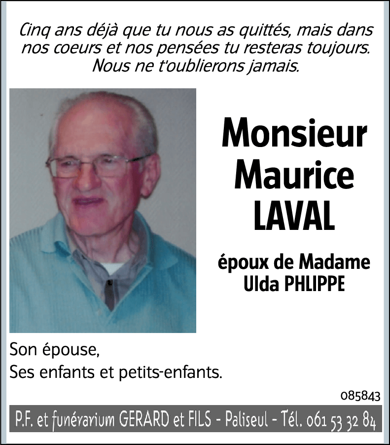 Maurice LAVAL