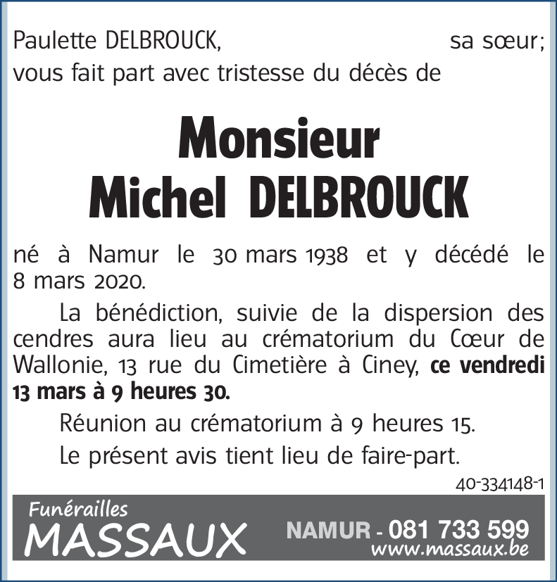 Michel DELBROUCK