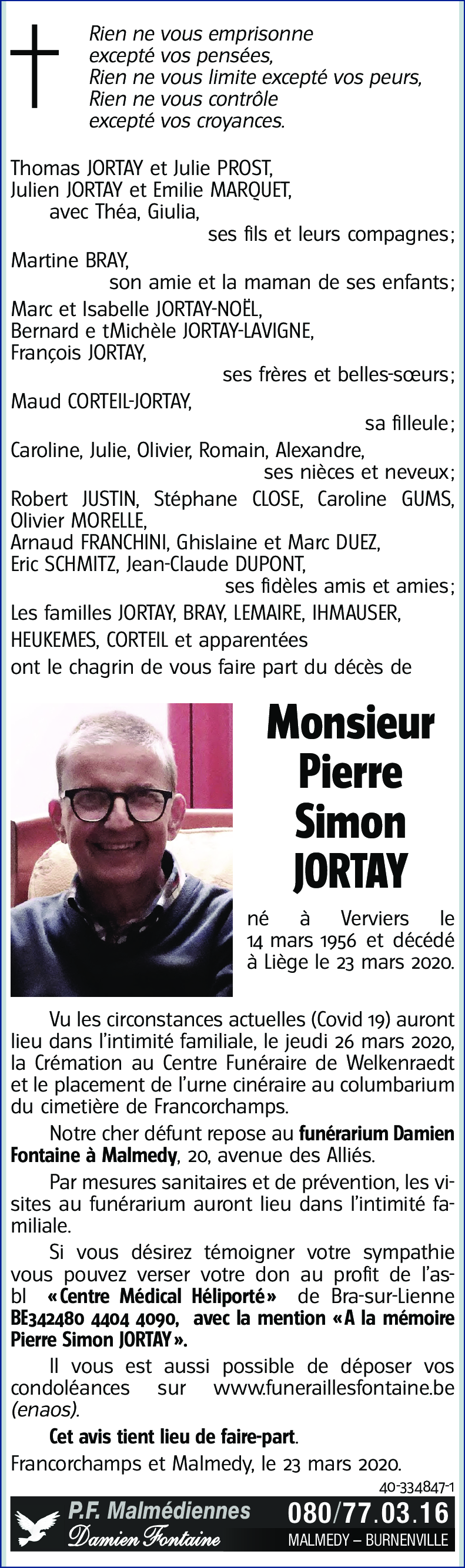 Pierre Simon JORTAY