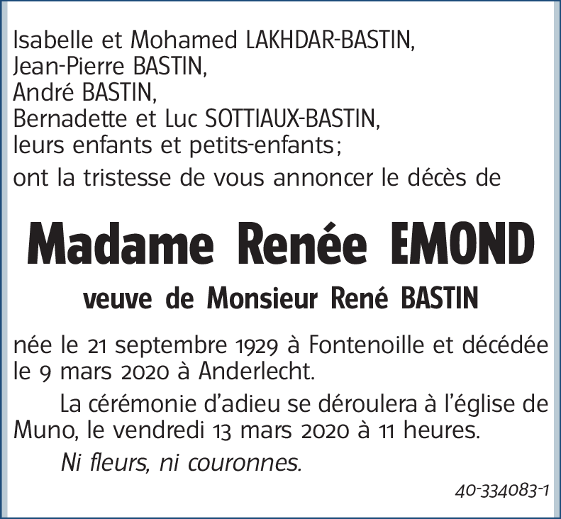 Renée EMOND