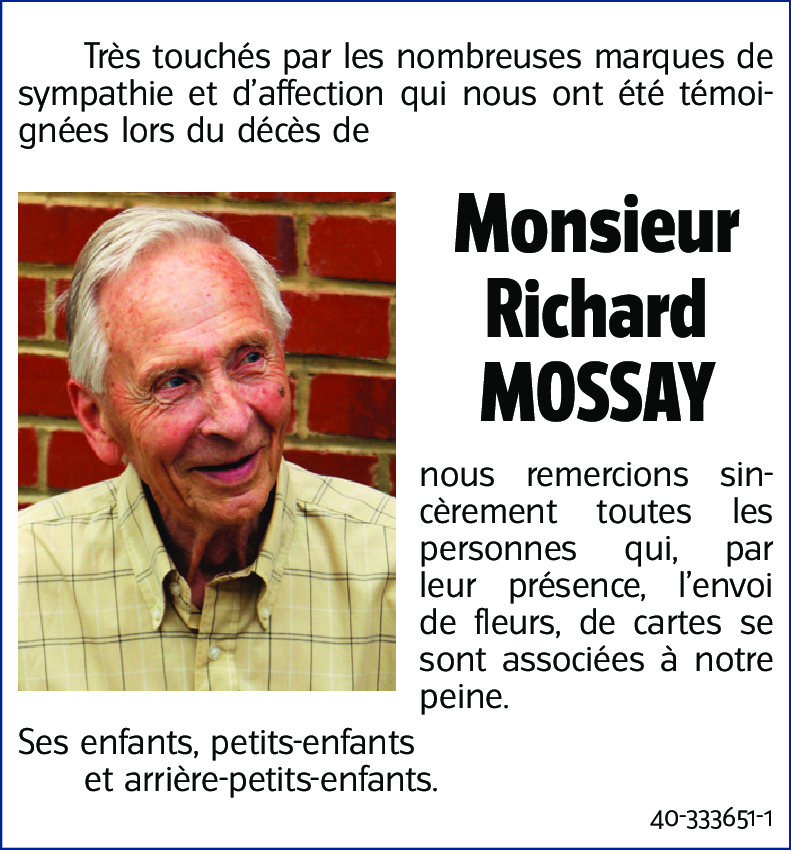 Richard MOSSAY