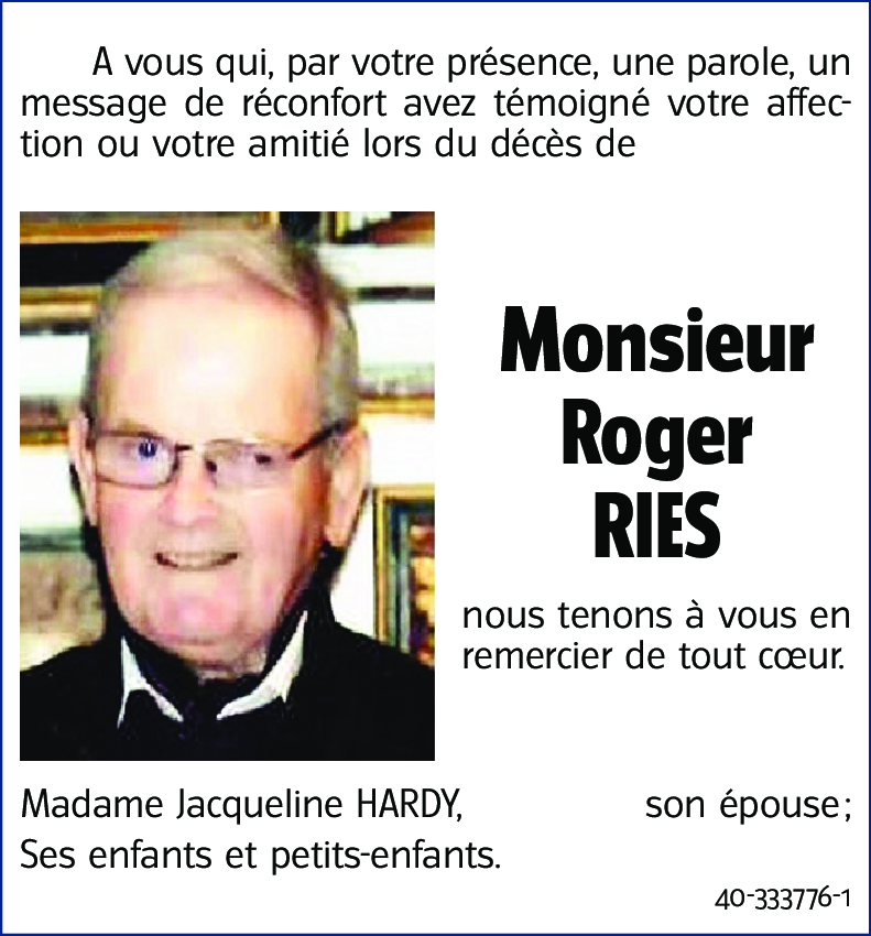 Roger RIES